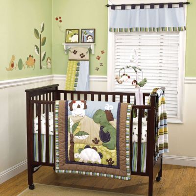 Coco and Co Chomp Stomp 4PC Crib Set