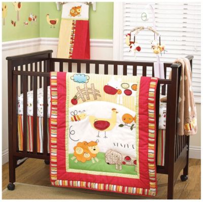 CoCo & Co Baby Farm 4Pc Crib