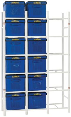 The Bin Warehouse Fold A Tote File Boxes (6 Pack)