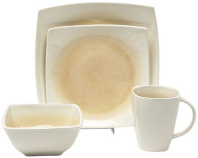 Baum Bros. Kashmir 16pc Dinnerware Set for 4