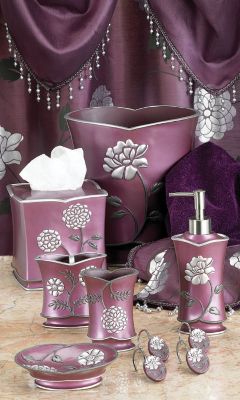Avanti Purple Bath Collection