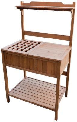 Potting Bench with Storage