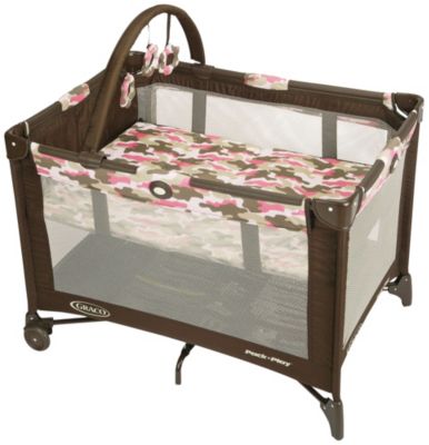 Graco Pack N' Play Camo Jane w/ Removable Bassinet