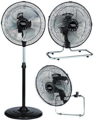 Black & Decker 16" 3-in-1 High Velocity Fan