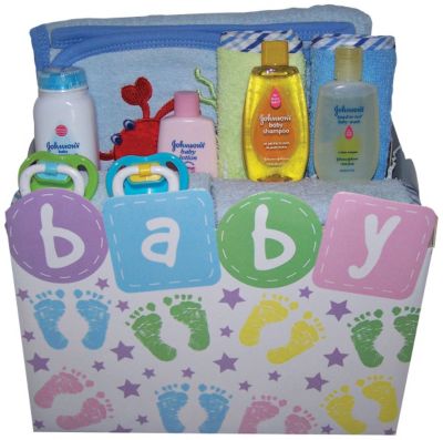 Bath Time Gift Basket for Boys