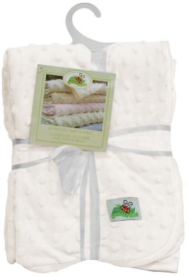 Snuggle Bug Bubble Dot Baby Blanket