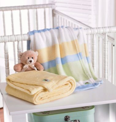 Snuggle Bug 2pk Plush Baby Blanket