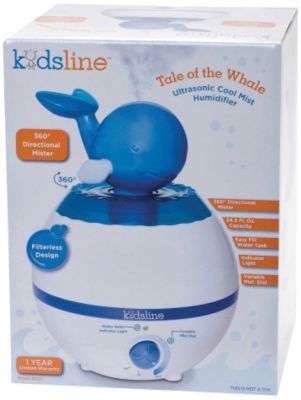 Kidsline Ultrasonic Cool Mist Humidifier-Whale