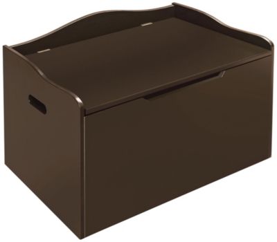 Badger Baskets Espresso Bench Top Toy Chest
