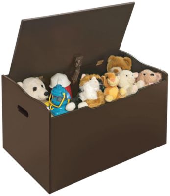 Badger Baskets Espresso Bench Top Toy Chest