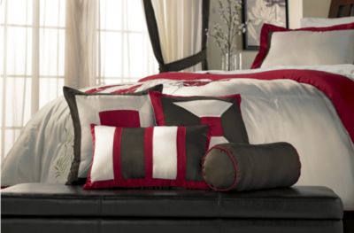 McLeland Design Red Poppies 8pc Comforter Set