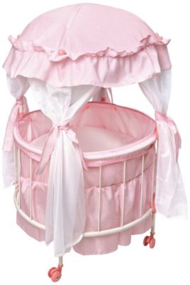 Badger Baskets Royal Pavilion Doll Crib & Bedding