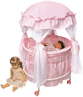 Badger Baskets Royal Pavilion Doll Crib & Bedding