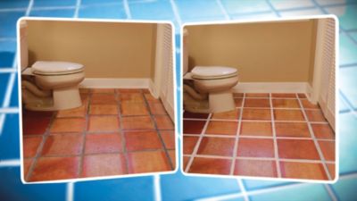 White Grout Bully Grout Cleaner