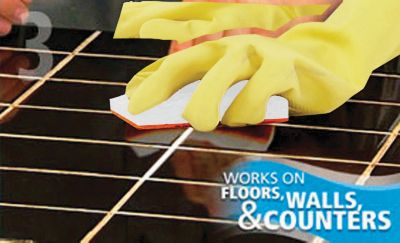 White Grout Bully Grout Cleaner