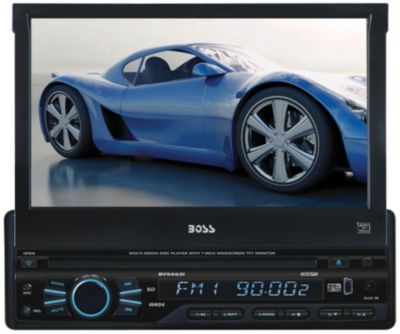 Boss DVD MP3 CD Car Stereo with 7" Display