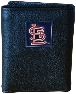MLB Team Logo Leather Wallet with Tin