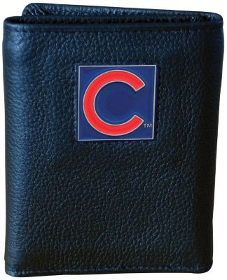 MLB Team Logo Leather Wallet with Tin