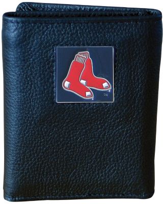 MLB Team Logo Leather Wallet with Tin