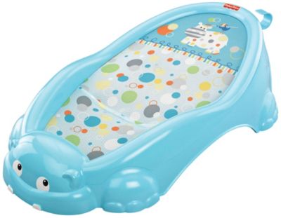 Bañera Fisher Price c/diseño de hipopótamo
