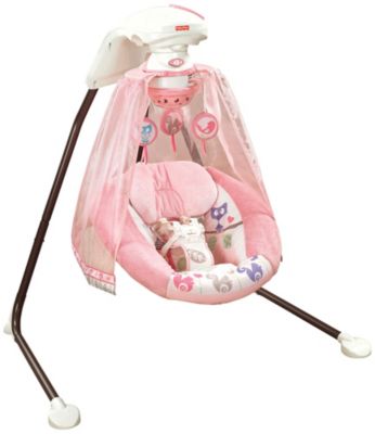 Fisher Price Tree Party Cradle Swing-Pink
