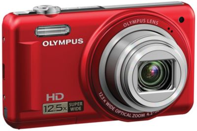 Olympus Red 14MP/12.5X Zoom Digital Camera