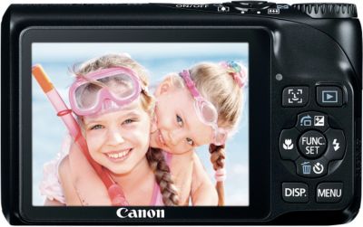Canon PowerShot 14MP 4X Black Digital Camera