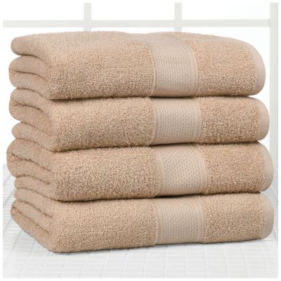 MyHome Solid 4pc Bath Towel Set