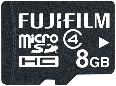 Fujifilm 8GB MicroSDHC Memory Card