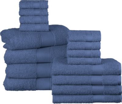 MyHome Solid 16pc Bath Towel Set