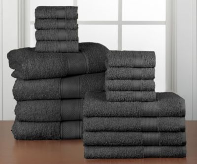 MyHome Solid 16pc Bath Towel Set