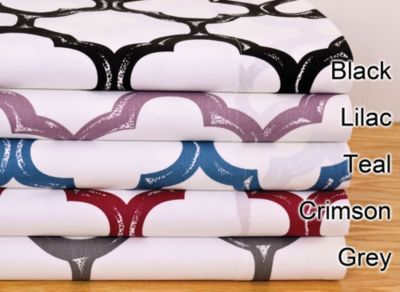 Lyon 300TC Reversible Duvet Cover Set