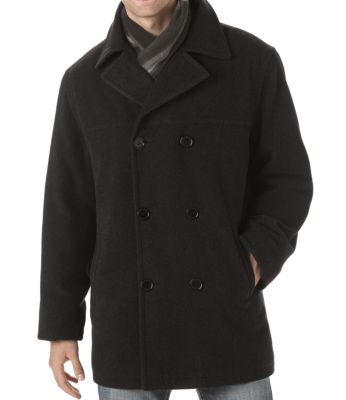 Excelled Men's Peacoat