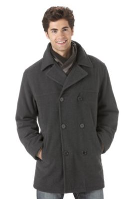 Excelled Men's Peacoat