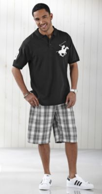 Beverly Hills Polo Club Mens Polo w/Logo