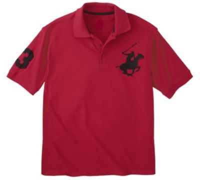 Beverly Hills Polo Club Mens Polo w/Logo