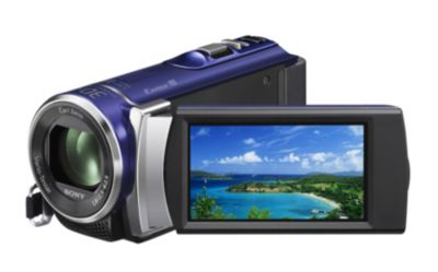 Sony Handycam Blue HD 8GB 25x Zoom Camcorder