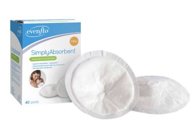 Evenflo SimplyAbsorbant 40ct Nursing Pads