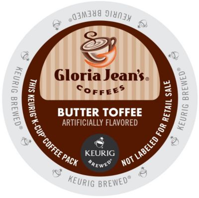 Keurig KCup Gloria Jeans Butter Toffee Coffee