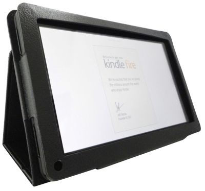 Kindle Fire w/Case, Headphones & Screen Protectors