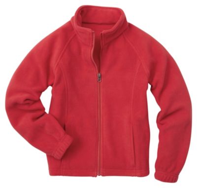 Outdoor Spirit Girl's Zip Fleece Jacket 4 to 6x