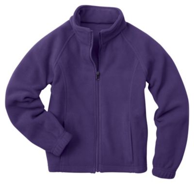 Outdoor Spirit Girl's Zip Fleece Jacket 4 to 6x
