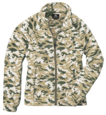 Outdoor Spirit Boys Zip Front Fleece Jacket 4 to 7