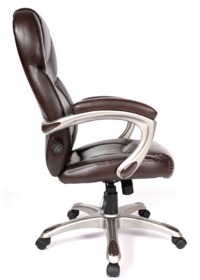 Granton Leather Executive Chair - Mocha Brown