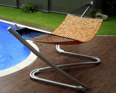 Vifah Allegra Zig-Zag Hammock Stand