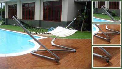 Vifah Allegra Zig-Zag Hammock Stand