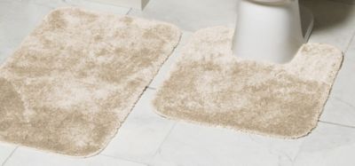 MyHome 2pc Bath Rug Set - Linen