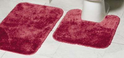 MyHome 2pc Bath Rug Set - Garnet