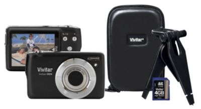 Buy Vivitar Cameras - Vivitar 16 MP/5x Zoom Camera Bundle Black