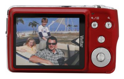 Vivitar 16 MP/5x Zoom Red Camera Bundle